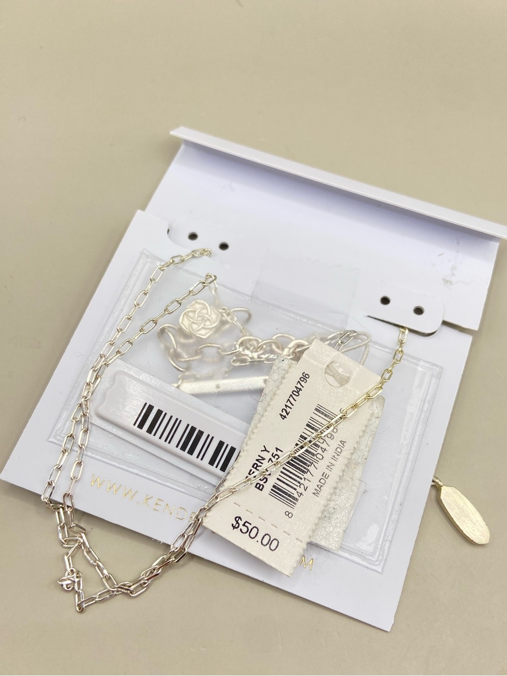 NWT Kendra Scott Fern Y Necklace - Picture 5 of 5